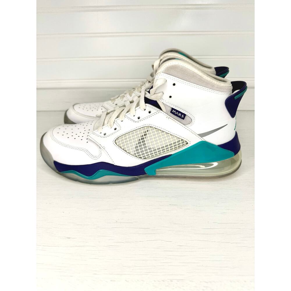 Nike Air Jordan Mars 270 Grape White Purple Teal CD7070-135 Men's Size 10 W/ Box - Picture 4 of 10